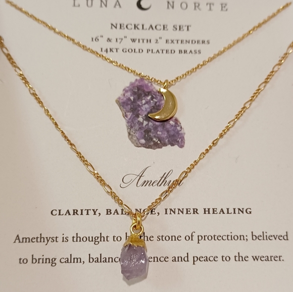 2 pc Luna Norte Gold plated Necklaces
With 14kt go - Picture 10 of 10